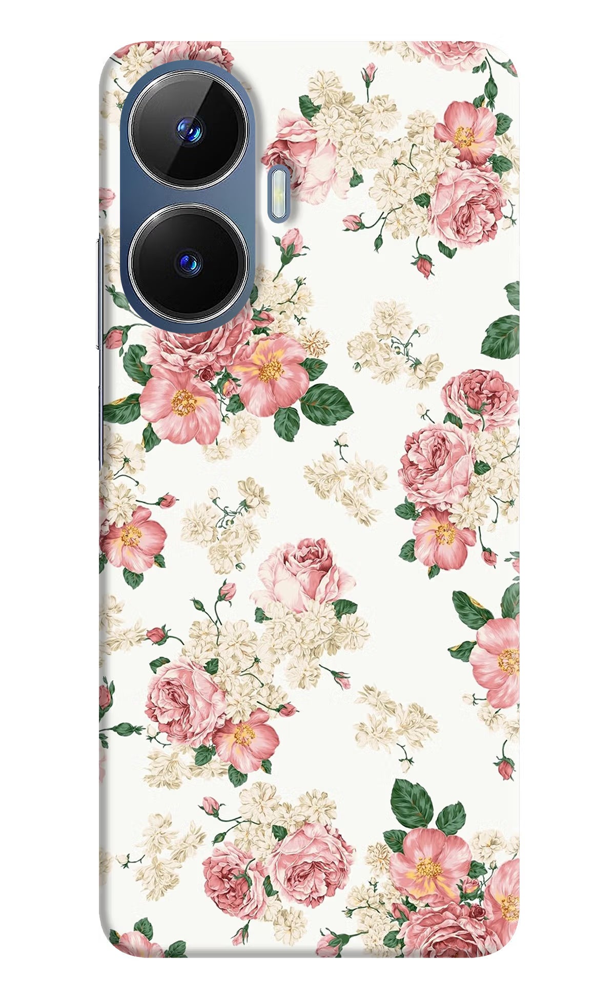 Flowers Realme C55/N55 Hard Case Back Cover by Casekaro