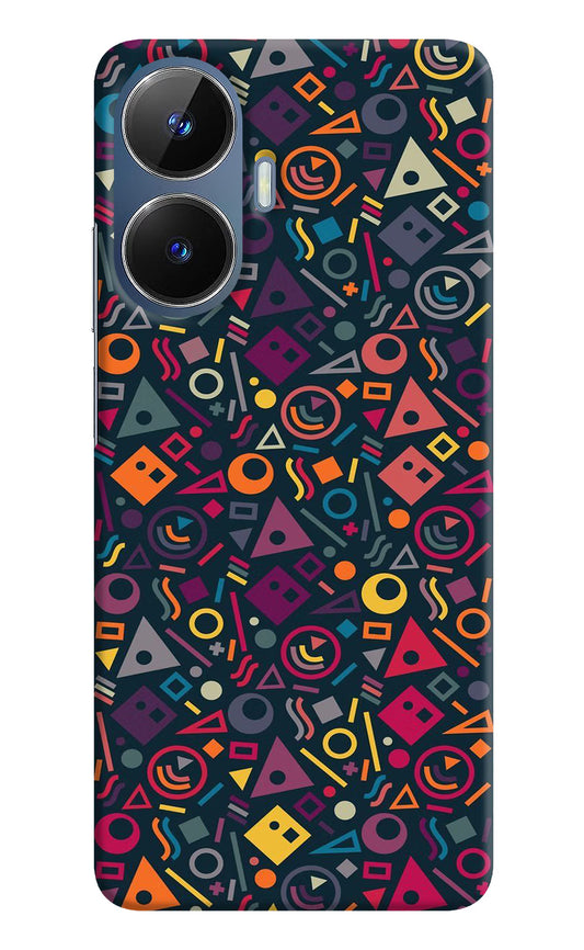 Geometric Abstract Realme C55/N55 Hard Case Back Cover by Casekaro