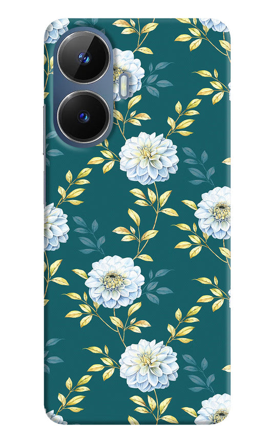 Flowers Realme C55/N55 Hard Case Back Cover by Casekaro