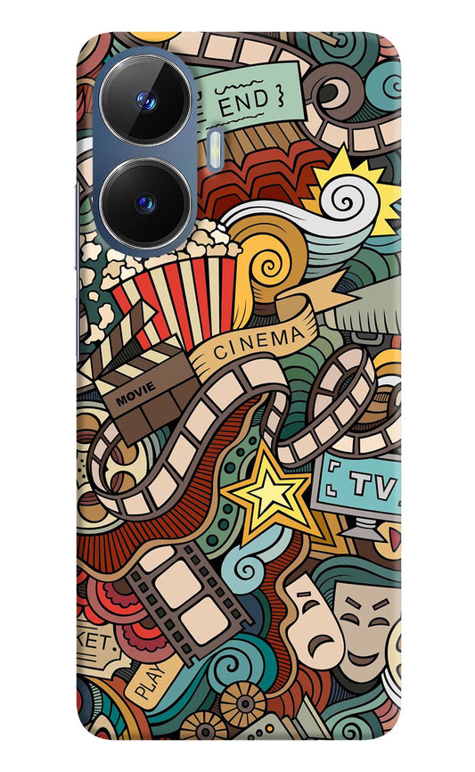Cinema Abstract Realme C55/N55 Hard Case Back Cover by Casekaro