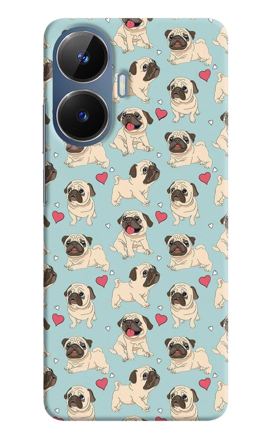 Pug Dog Realme C55/N55 Hard Case Back Cover by Casekaro