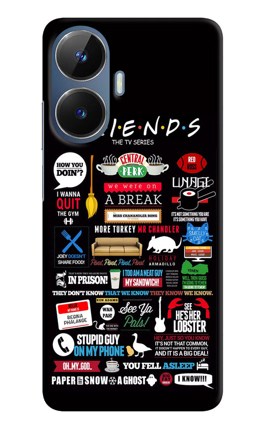 FRIENDS Realme C55/N55 Hard Case Back Cover by Casekaro