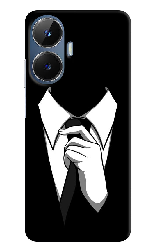 Black Tie Realme C55/N55 Hard Case Back Cover by Casekaro