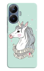 Unicorn Wallpaper Realme C55/N55 Hard Case Back Cover by Casekaro