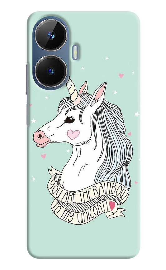 Unicorn Wallpaper Realme C55/N55 Hard Case Back Cover by Casekaro