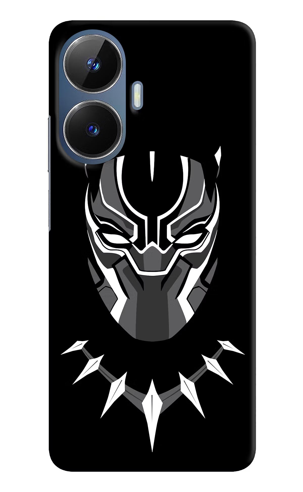 Black Panther Realme C55/N55 Hard Case Back Cover by Casekaro
