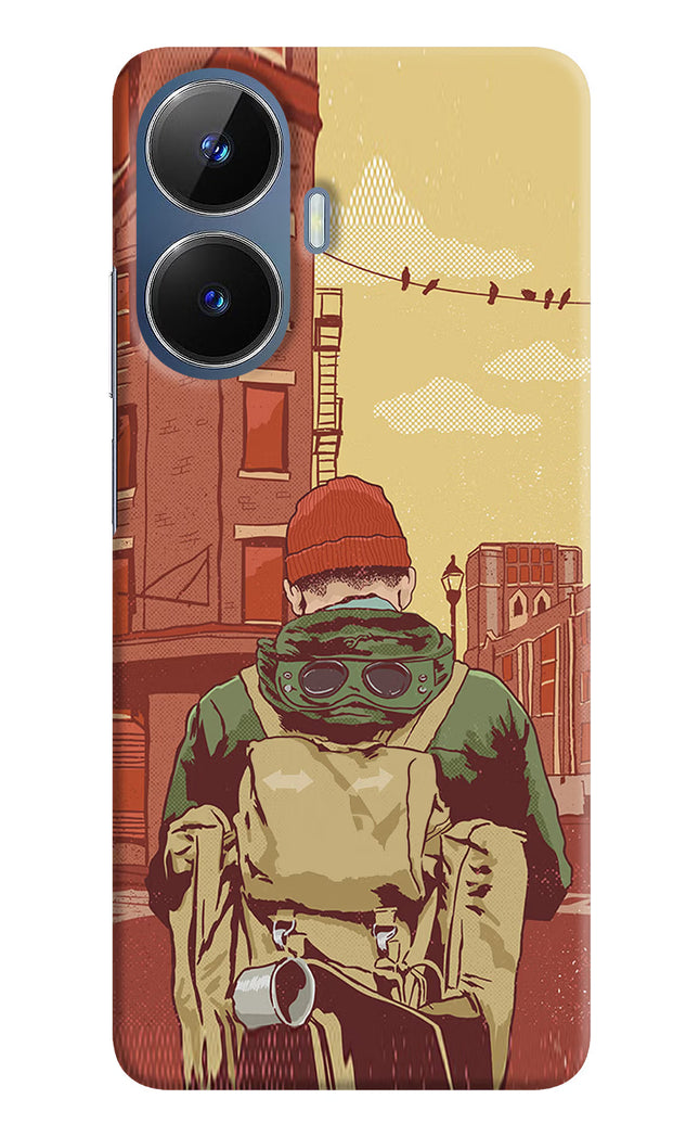 Adventurous Realme C55/N55 Hard Case Back Cover by Casekaro