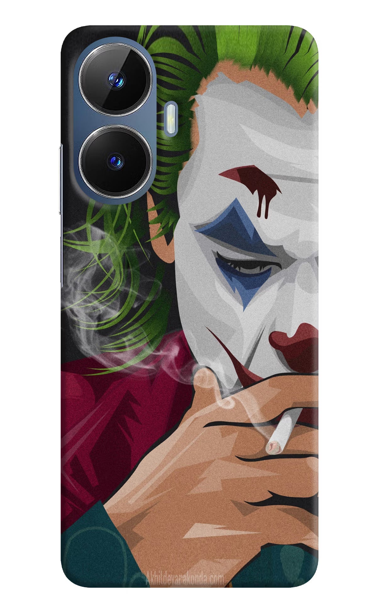 Joker Smoking Realme C55/N55 Hard Case Back Cover by Casekaro