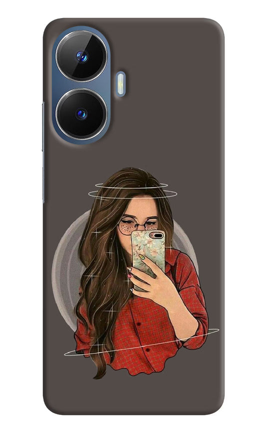 Selfie Queen Realme C55/N55 Hard Case Back Cover by Casekaro