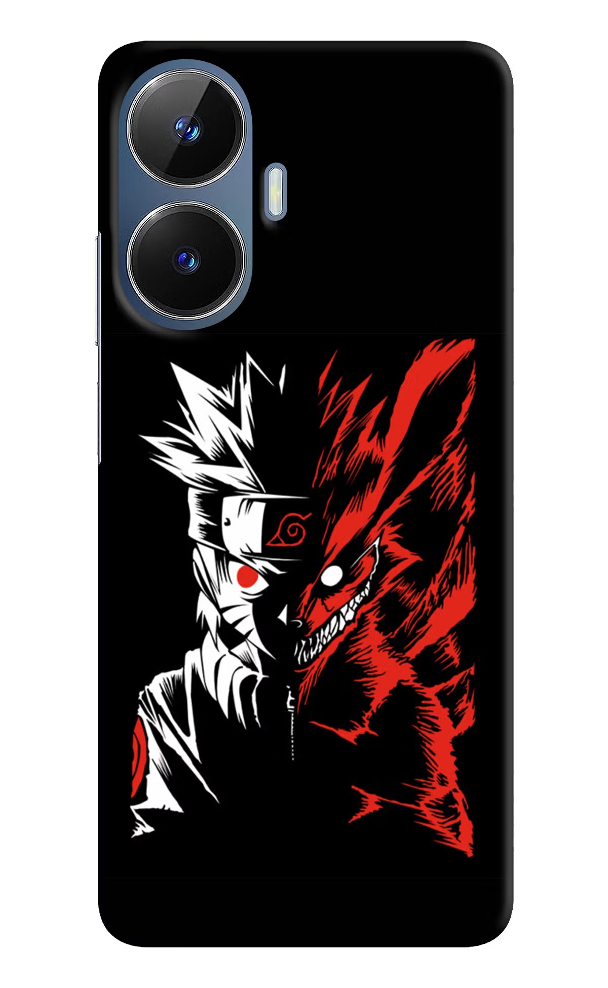 Naruto Two Face Realme C55/N55 Hard Case Back Cover by Casekaro