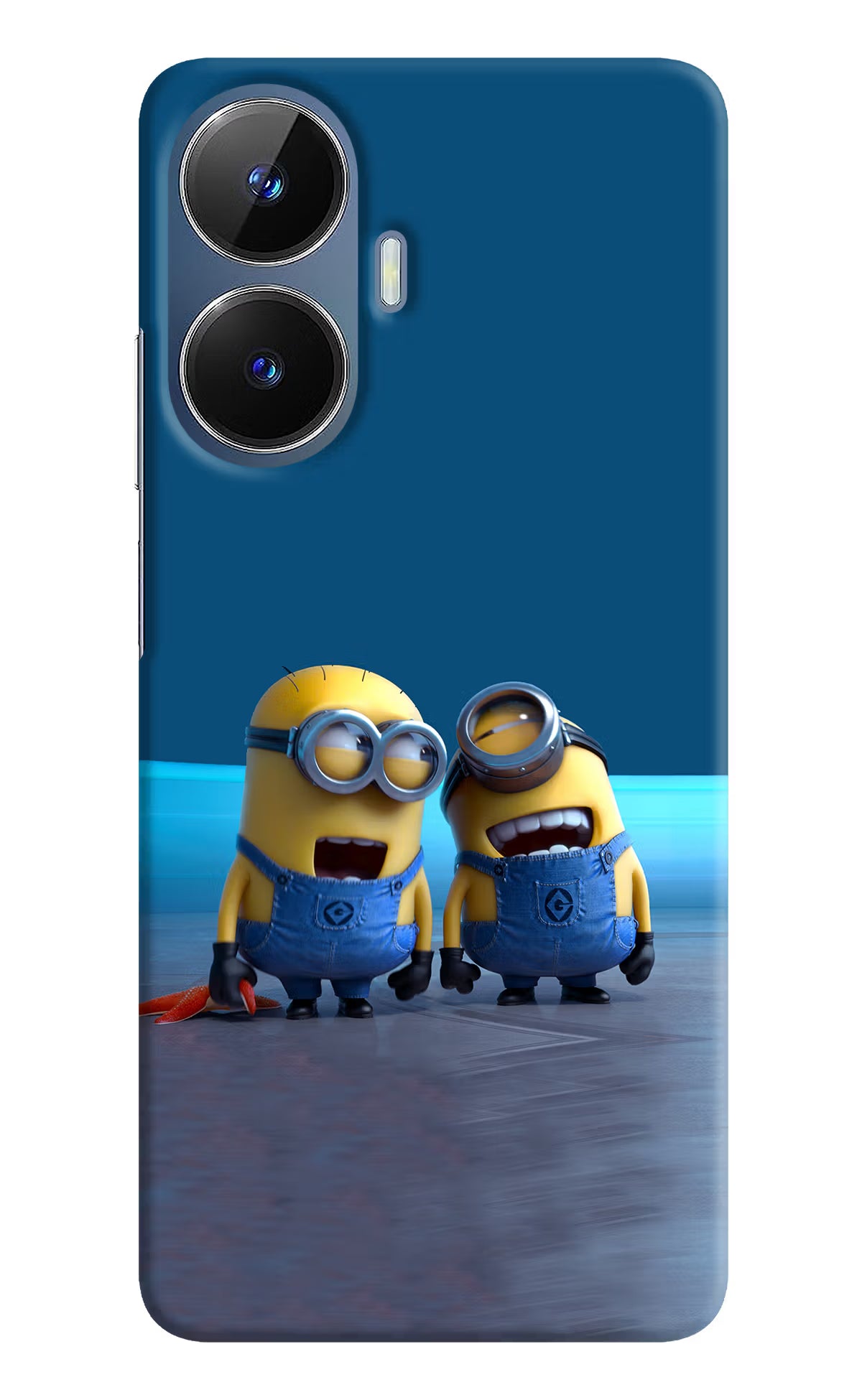 Minion Laughing Realme C55/N55 Hard Case Back Cover by Casekaro