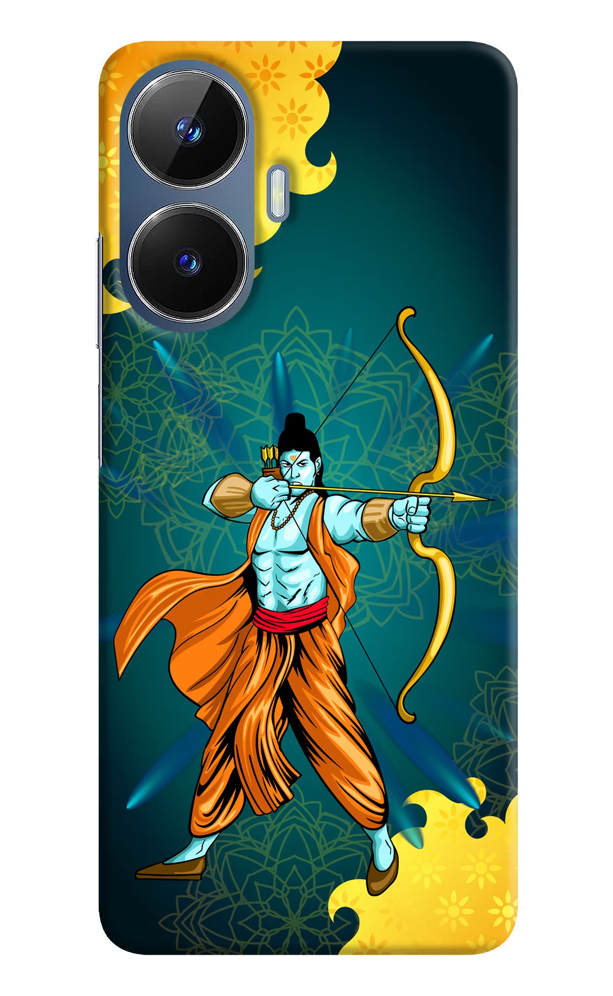 Lord Ram - 6 Realme C55/N55 Hard Case Back Cover by Casekaro
