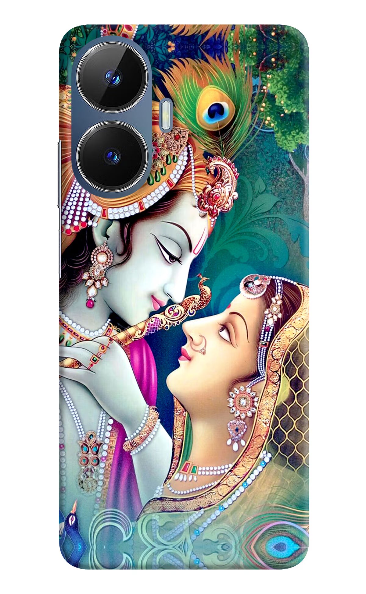 Lord Radha Krishna Realme C55/N55 Hard Case Back Cover by Casekaro