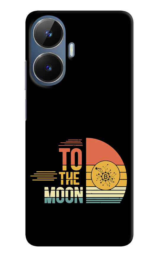 To the Moon Realme C55/N55 Hard Case Back Cover by Casekaro