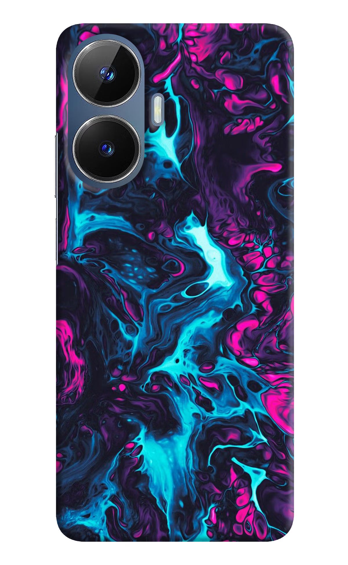 Abstract Realme C55/N55 Hard Case Back Cover by Casekaro
