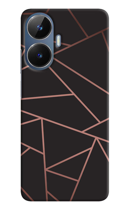 Geometric Pattern Realme C55/N55 Hard Case Back Cover by Casekaro