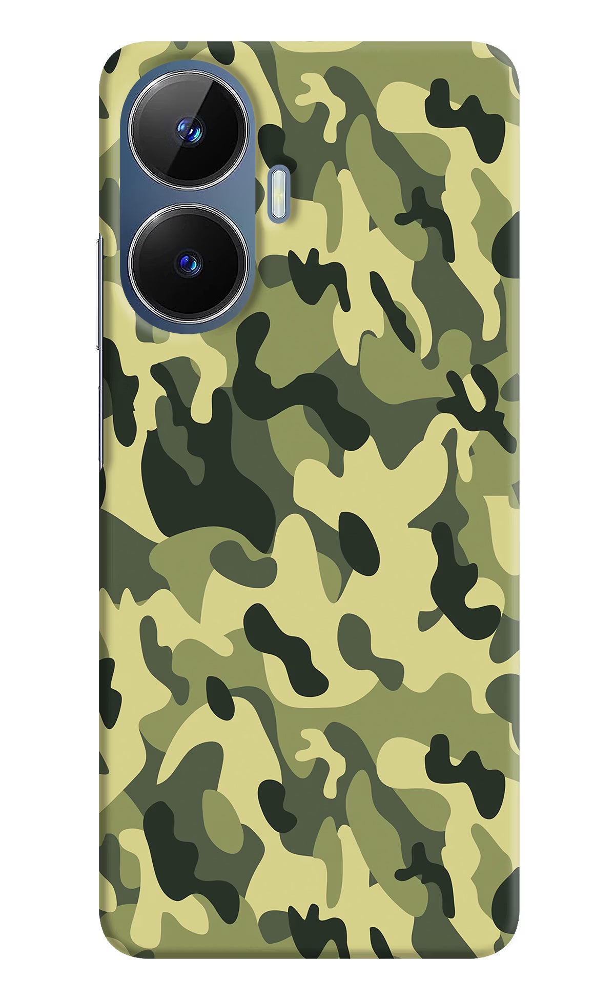 Camouflage Realme C55/N55 Hard Case Back Cover by Casekaro
