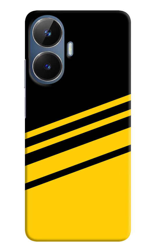 Yellow Shades Realme C55/N55 Hard Case Back Cover by Casekaro