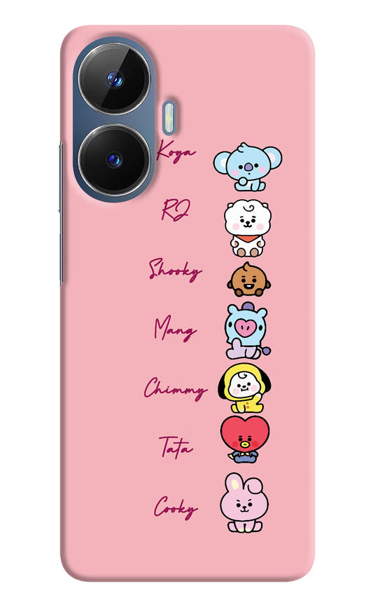 BTS names Realme C55/N55 Hard Case Back Cover by Casekaro