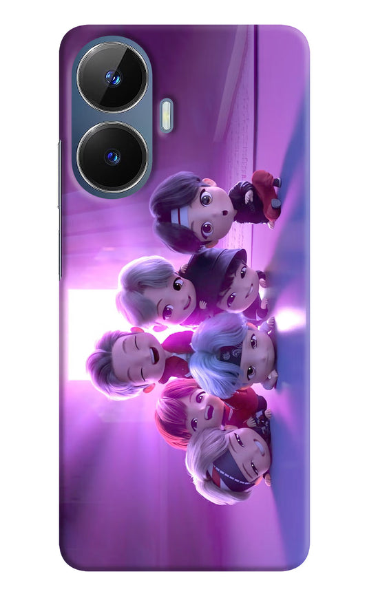 BTS Chibi Realme C55/N55 Hard Case Back Cover by Casekaro