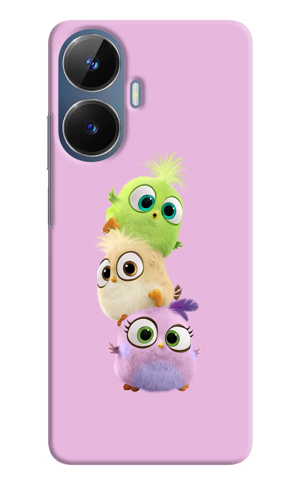 Cute Little Birds Realme C55/N55 Hard Case Back Cover by Casekaro