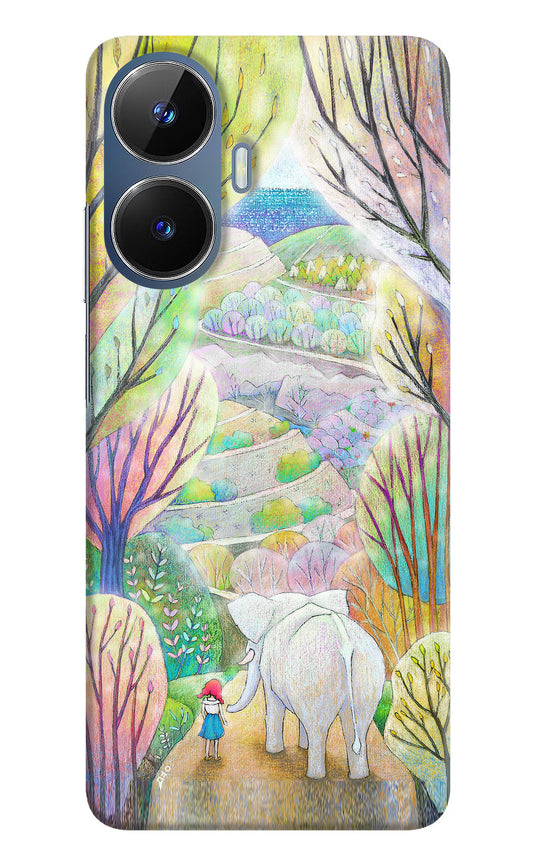 Nature Painting Realme C55/N55 Hard Case Back Cover by Casekaro
