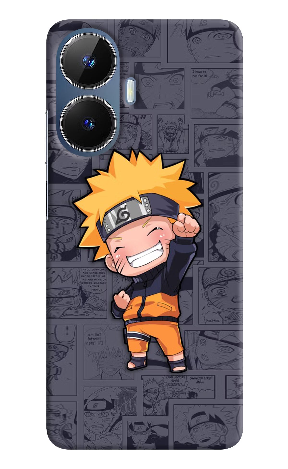 Chota Naruto Realme C55/N55 Hard Case Back Cover by Casekaro