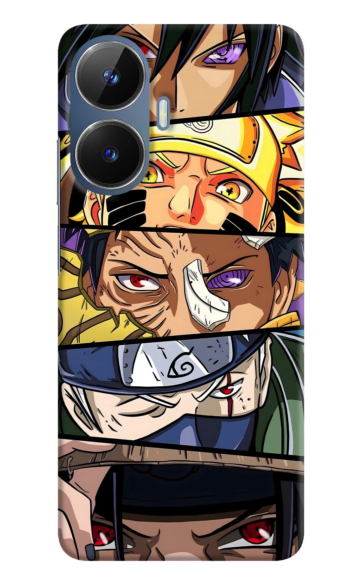 Naruto Character Realme C55/N55 Hard Case Back Cover by Casekaro