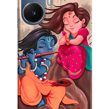 Radhe Krishna Realme C55/N55 Hard Case Back Cover by Casekaro