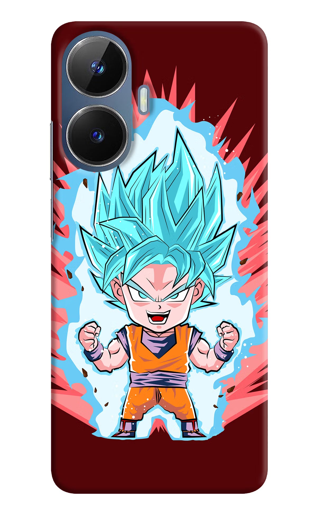 Goku Little Realme C55/N55 Hard Case Back Cover by Casekaro