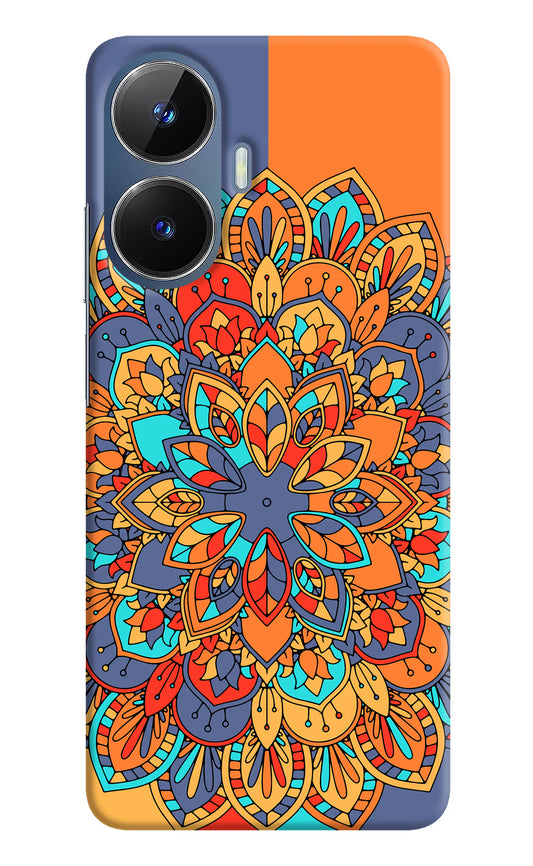 Color Mandala Realme C55/N55 Hard Case Back Cover by Casekaro