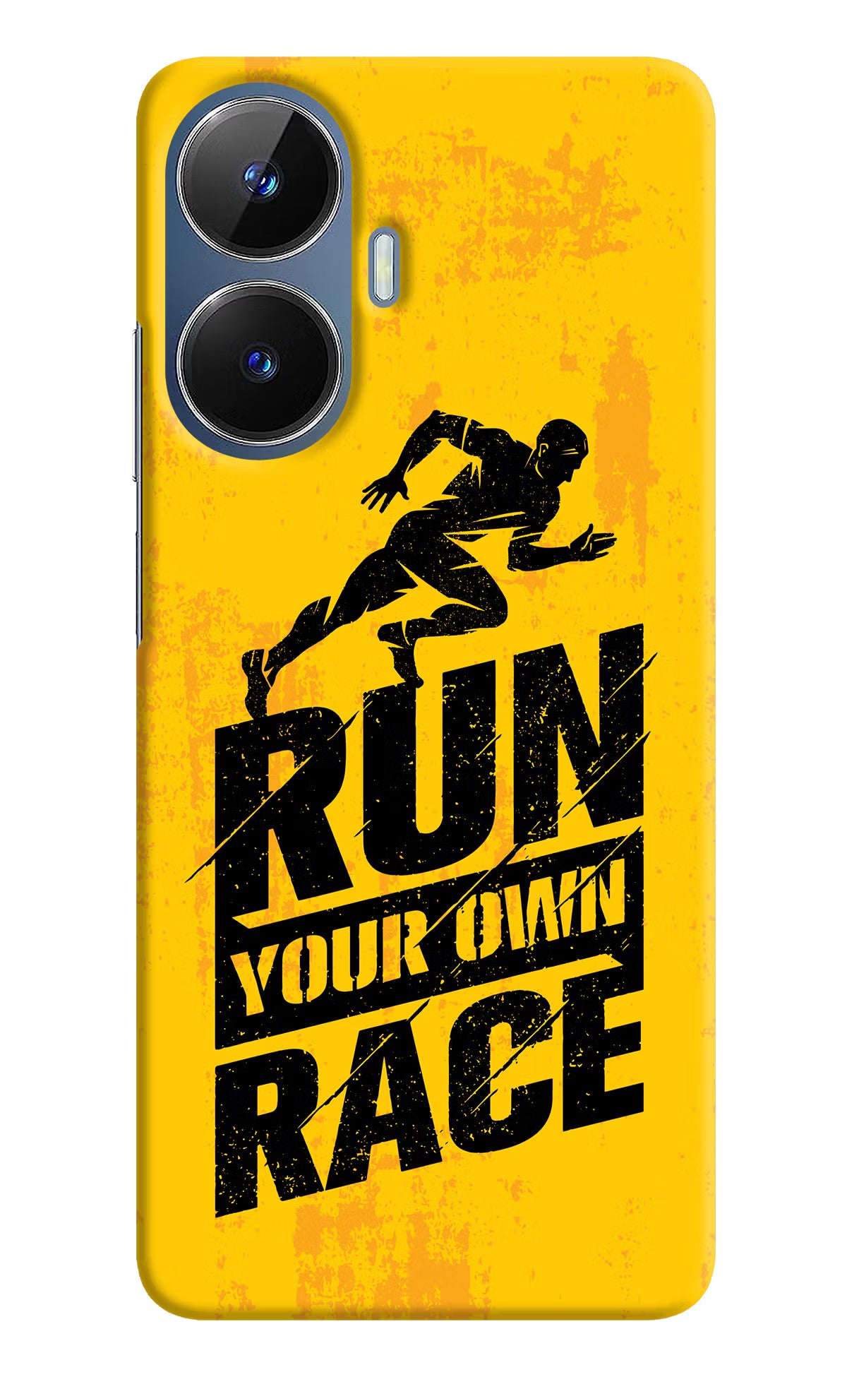 Run Your Own Race Realme C55/N55 Hard Case Back Cover by Casekaro
