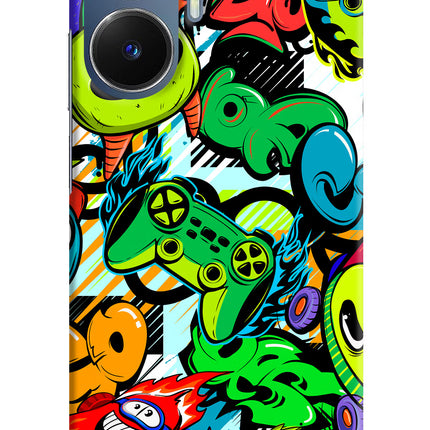 Game Doodle Realme C55/N55 Hard Case Back Cover by Casekaro