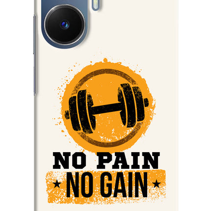 No Pain No Gain Realme C55/N55 Hard Case Back Cover by Casekaro