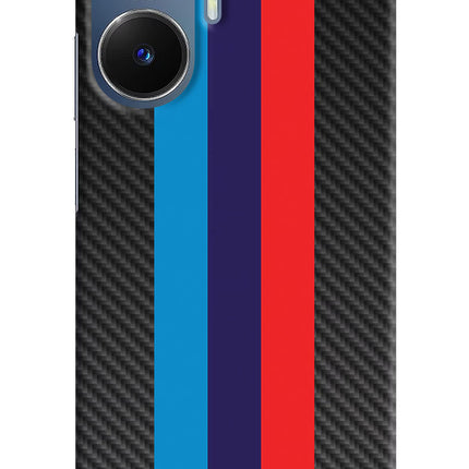 BMW Stripes Pattern Realme C55/N55 Hard Case Back Cover by Casekaro