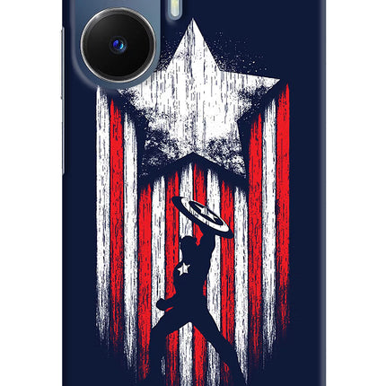 Captain America Marvel Art Realme C55/N55 Hard Case Back Cover by Casekaro