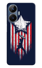 Captain America Marvel Art Realme C55/N55 Hard Case Back Cover by Casekaro