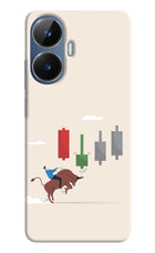 Bull Trading Momentum Realme C55/N55 Hard Case Back Cover by Casekaro