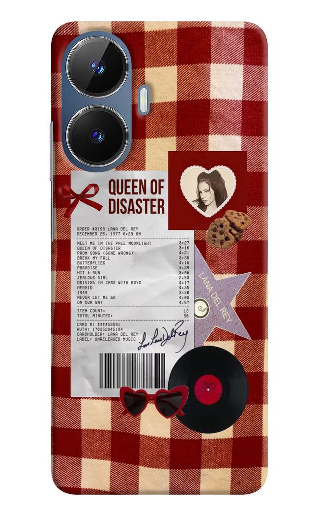 Queen of Disaster Realme C55/N55 Hard Case Back Cover by Casekaro