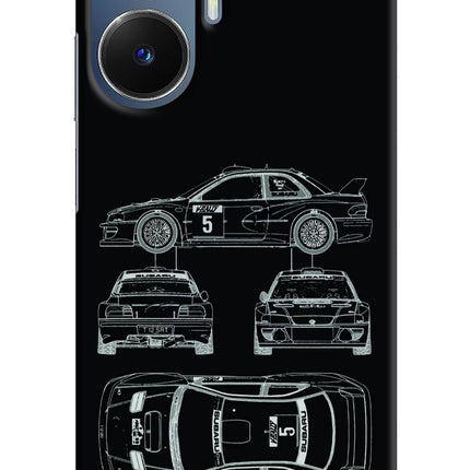 WRC'99 Realme C55/N55 Hard Case Back Cover by Casekaro