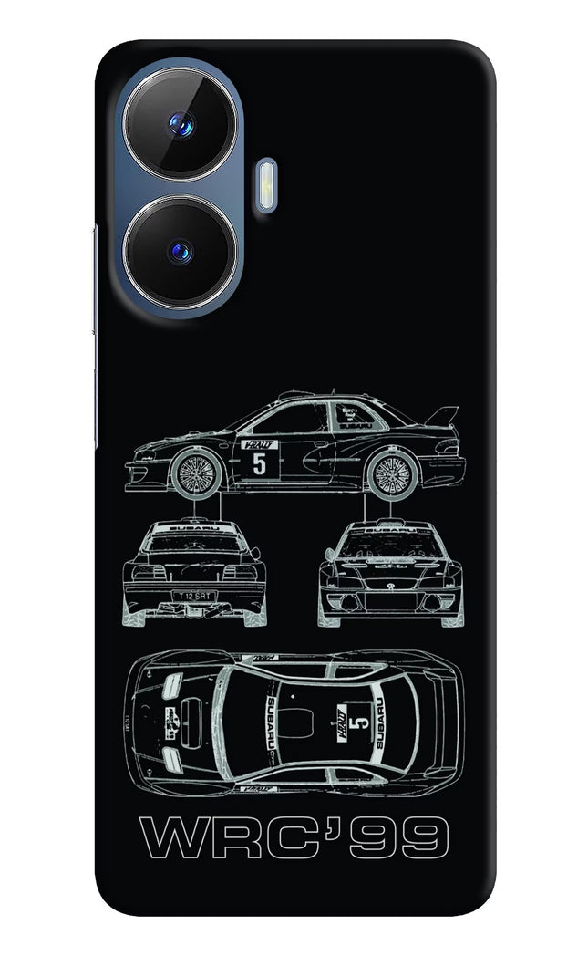 WRC'99 Realme C55/N55 Hard Case Back Cover by Casekaro