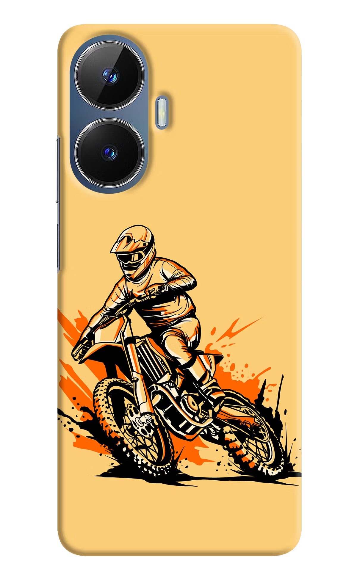 Off-Road Fury Realme C55/N55 Hard Case Back Cover by Casekaro