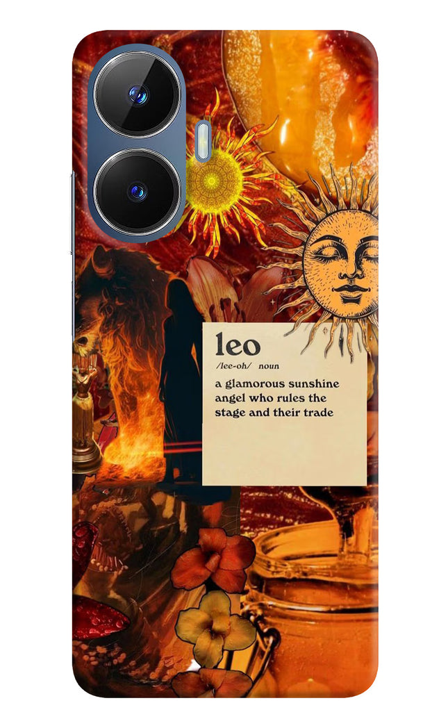 Leo Zodiac Realme C55/N55 Hard Case Back Cover by Casekaro