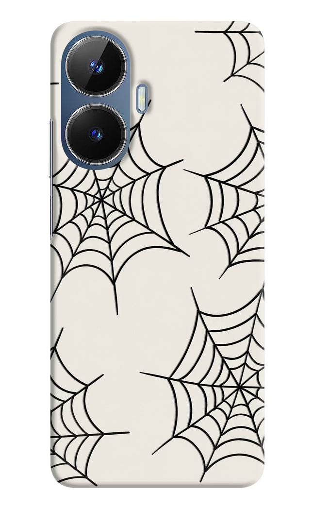 Spider Web Realme C55/N55 Hard Case Back Cover by Casekaro