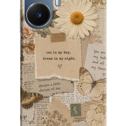 Vintage case Realme C55/N55 Hard Case Back Cover by Casekaro
