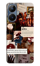 Zodiac Aries Realme C55/N55 Hard Case Back Cover by Casekaro