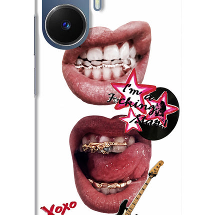 Rockstar Realme C55/N55 Hard Case Back Cover by Casekaro