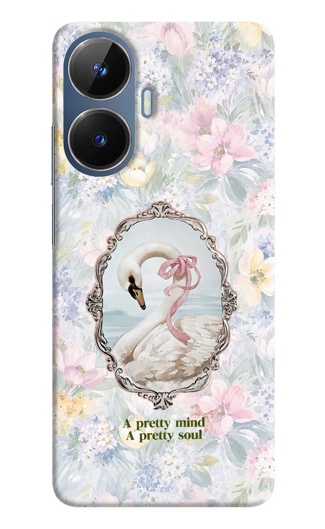 Pretty Mind Pretty Soul Realme C55/N55 Hard Case Back Cover by Casekaro