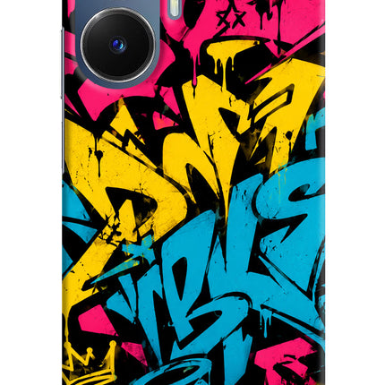 Graffiti Vibe Realme C55/N55 Hard Case Back Cover by Casekaro
