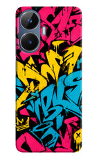 Graffiti Vibe Realme C55/N55 Hard Case Back Cover by Casekaro
